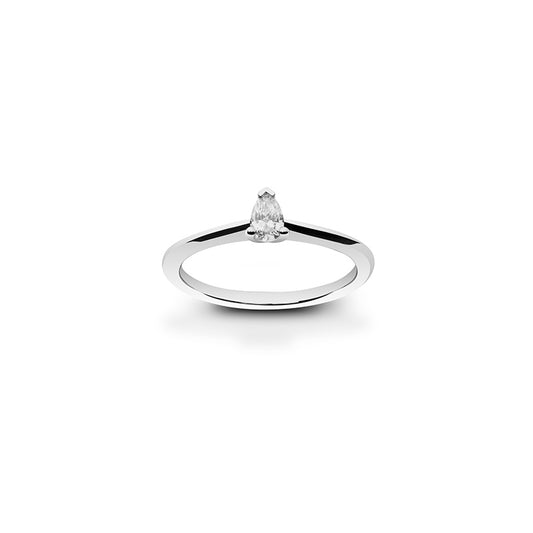 Goutte de Clarté Solitaire Diamant Responsable 0,20ct