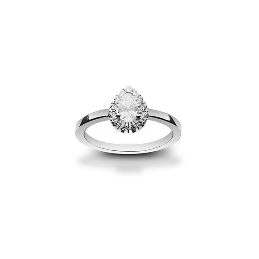 Lueur Couronnée Solitaire Diamant Responsable 0,35 ct