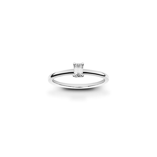 Éclat d’Émeraude Solitaire Diamant Responsable 0,25 ct