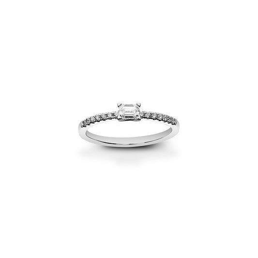Ligne d'Éclat Solitaire Diamant Responsable 0,25 ct