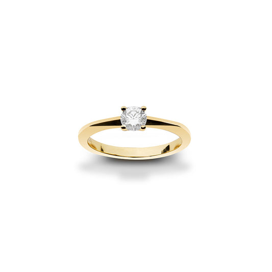 Éclat Juste Solitaire Diamant Responsable 0,25ct