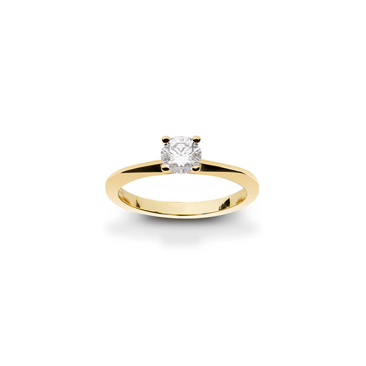 Éclat Lumière Solitaire Diamant Responsable 0,50 ct